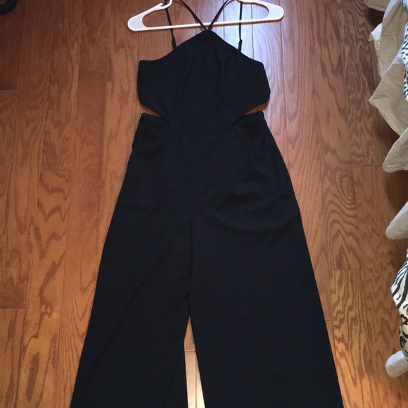 bebe Pants - Black Jumpsuit